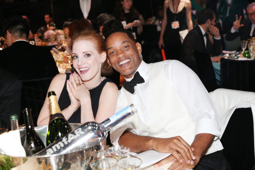 Jessica Chastain and Will Smith