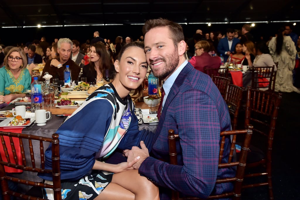 Pictured: Elizabeth Chambers and Armie Hammer