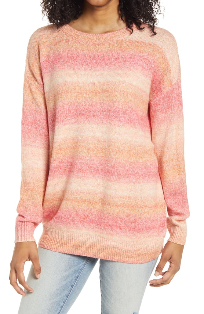 BP. Space Dye Tunic Sweater