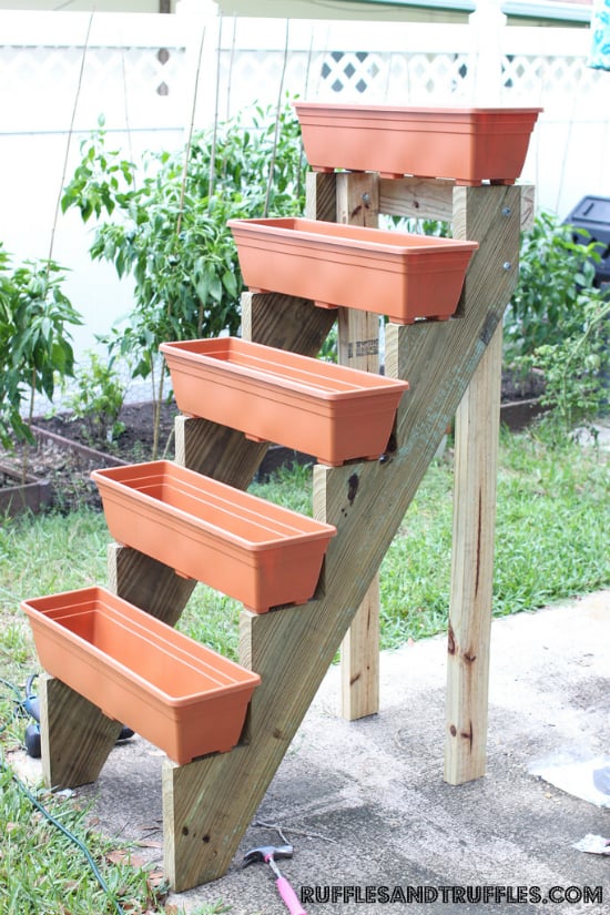 Step Planter Boxes
