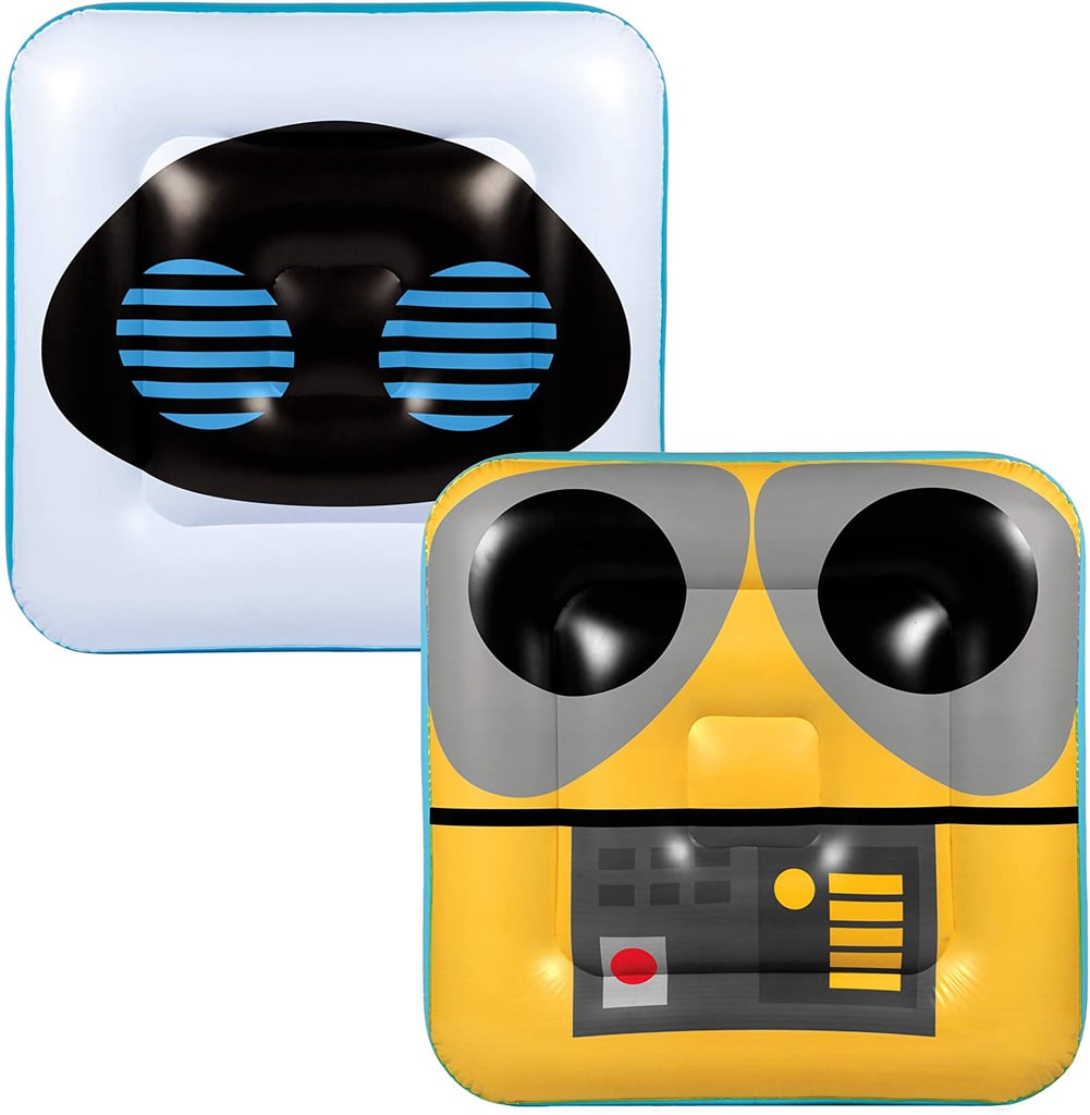 A Reversible Pool Float: SwimWays Wall-E & Eve 40" Oversized Inflatable Pool Float