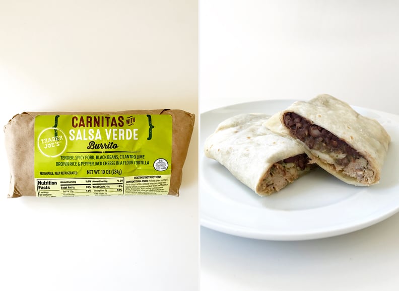 Carnitas With Salsa Verde Burrito ($4)