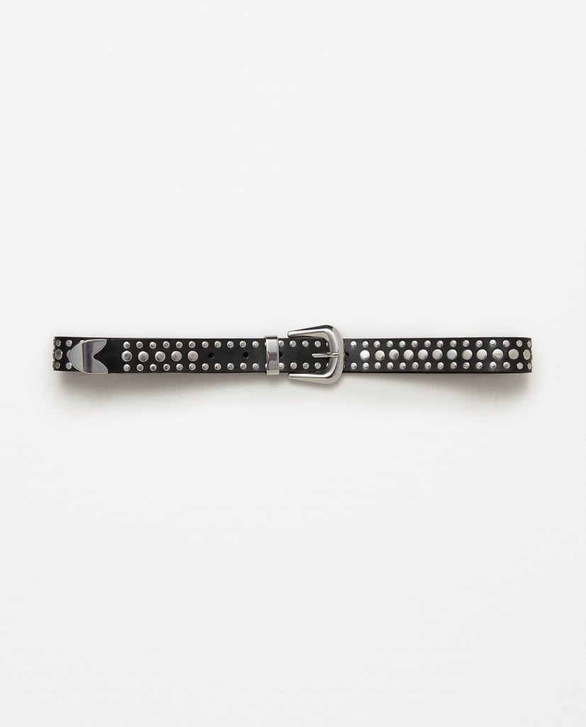 Studded Leather Belt