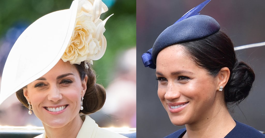 Meghan Markle and Kate Middleton's Hair Trooping the Colour