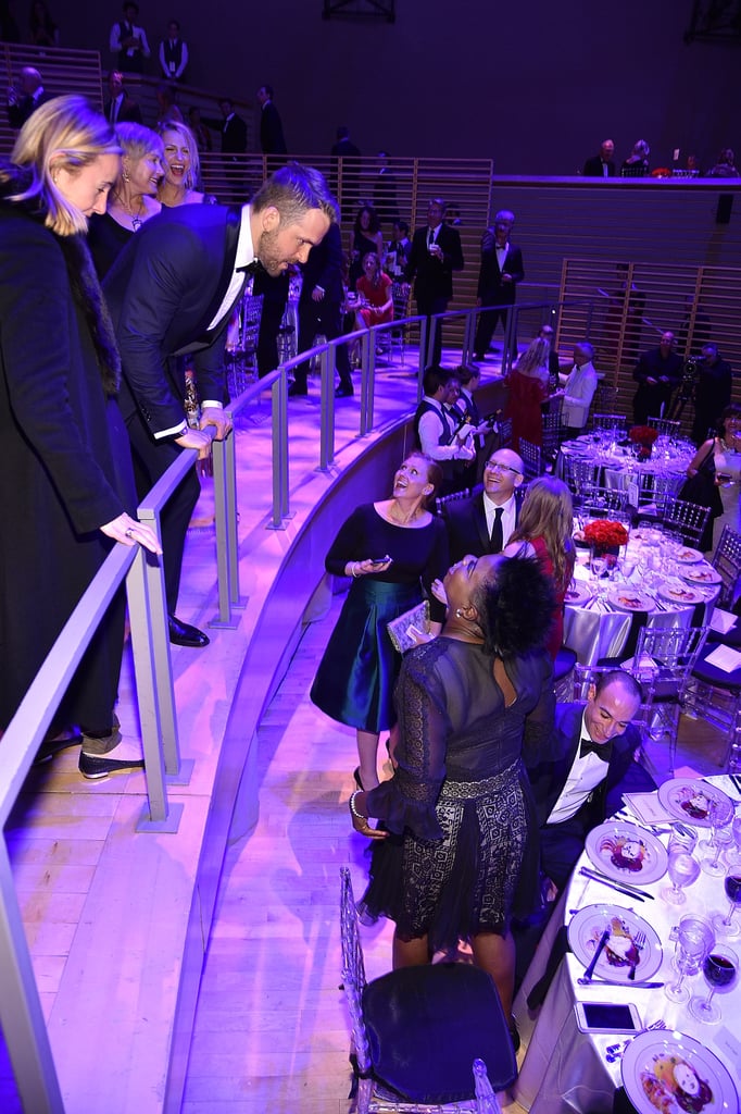 Leslie Jones With Ryan Reynolds at Time 100 Gala 2017