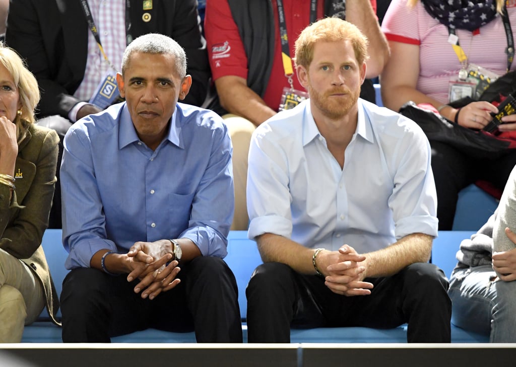 Prince Harry and Barack Obama at Invictus Games 2017