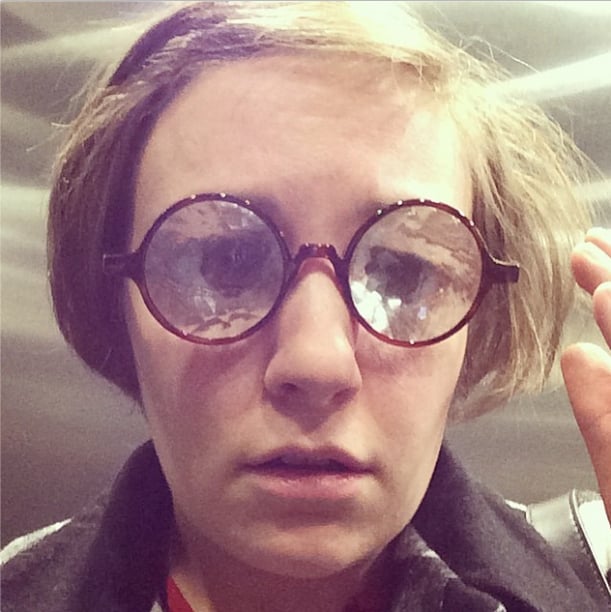 These frames were definitely not Lena Dunham's prescription.
Source: Instagram user lenadunham