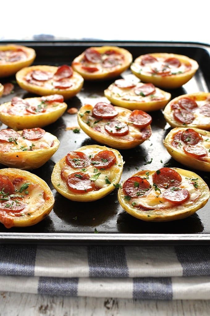 Mini Pizza Potato Skins