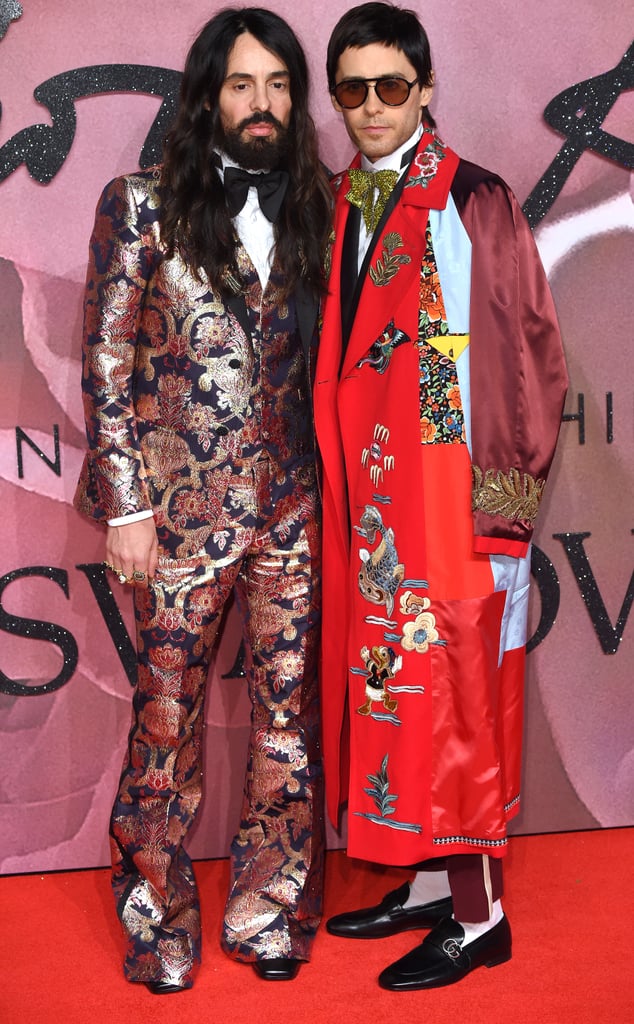 Jared Leto and Alessandro Michele