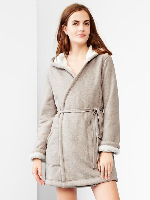 Gap SherpaLined Hooded Robe (70) Fashion Gift Ideas 2014 POPSUGAR