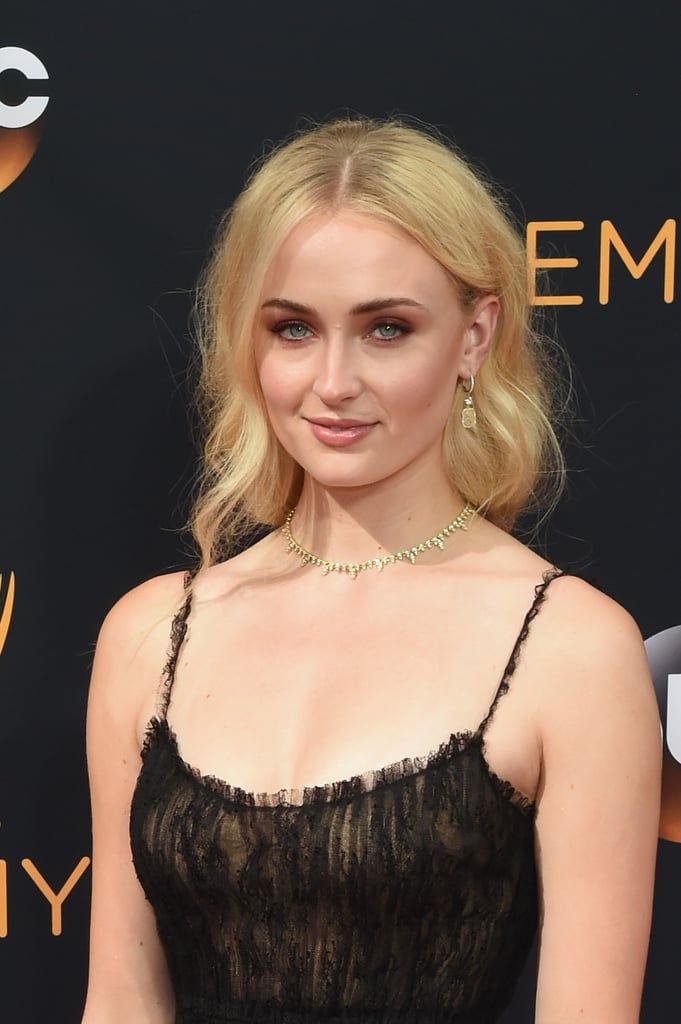 Sophie Turner's Hair at Emmy Awards 2016