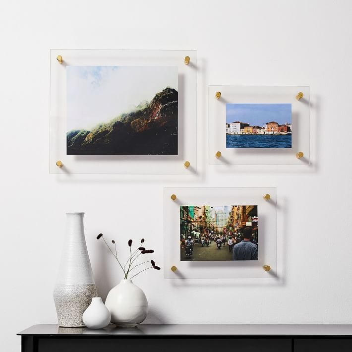 Assorted Modern Acrylic Frames