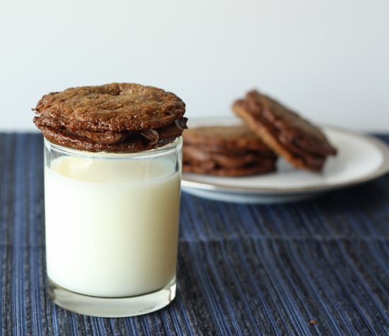 Ganache-Filled Pecan Cookies