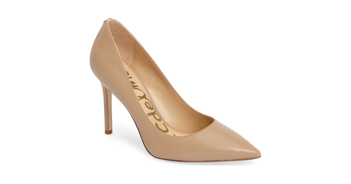 sam edelman champagne heels