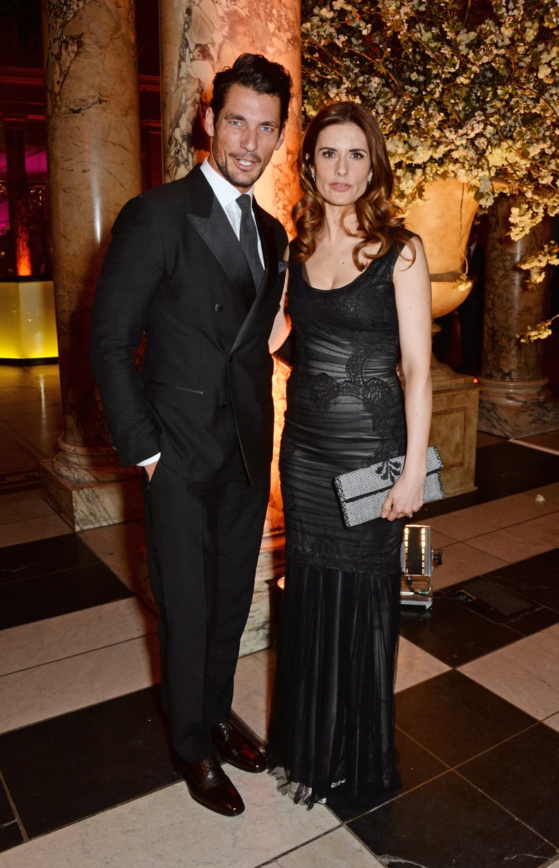 David Gandy and Livia Firth