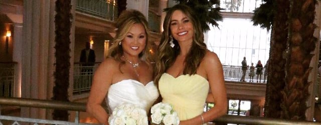 Sofia Vergara Is a Bridesmaid