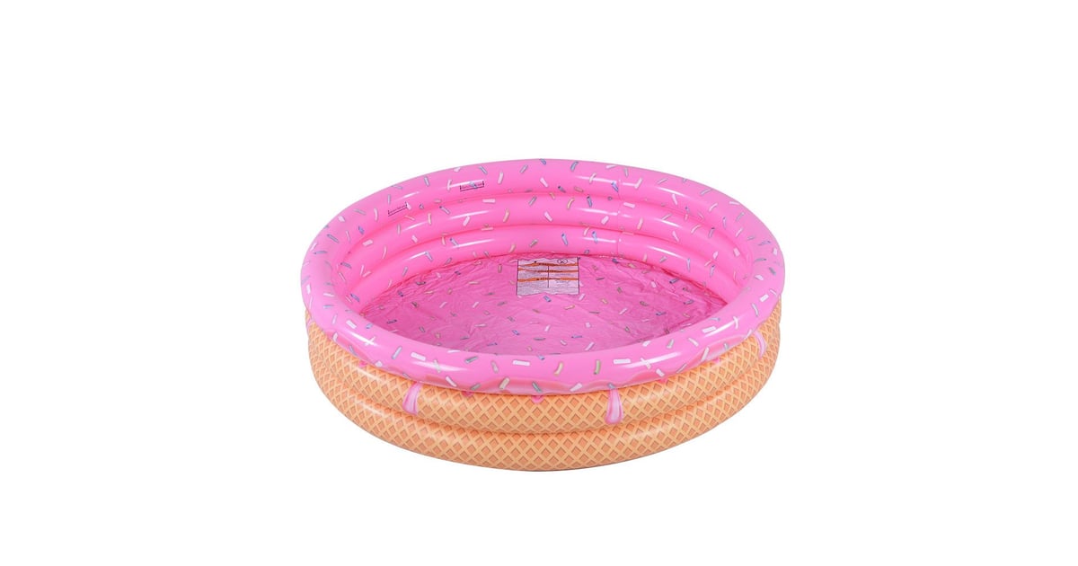 Ice Cream Inflatable Pool Best Kiddie Pools 2019 POPSUGAR UK