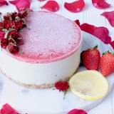 Vegan Strawberry Lemonade Cheesecake Recipe