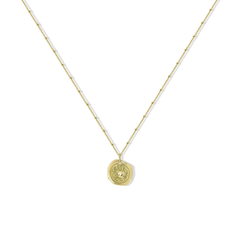 Argento Vivo The Stamped Zodiac Necklace