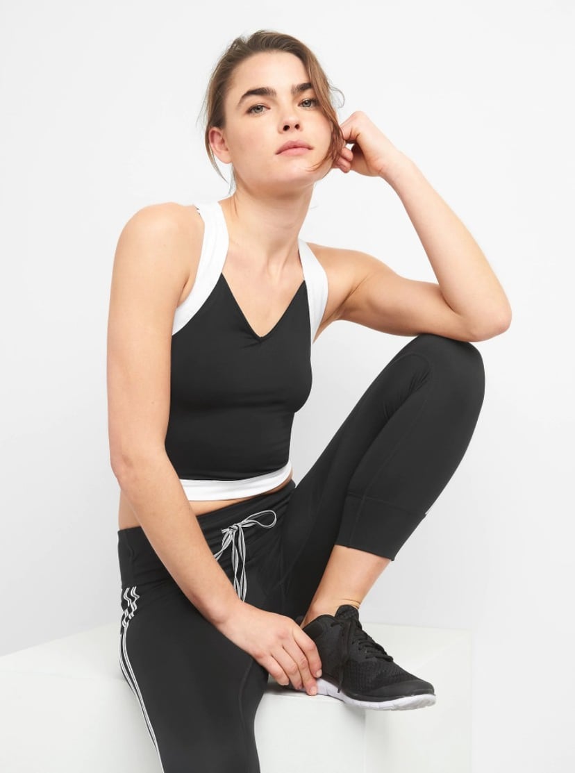 GapFit Medium Impact Strappy Sports Bra