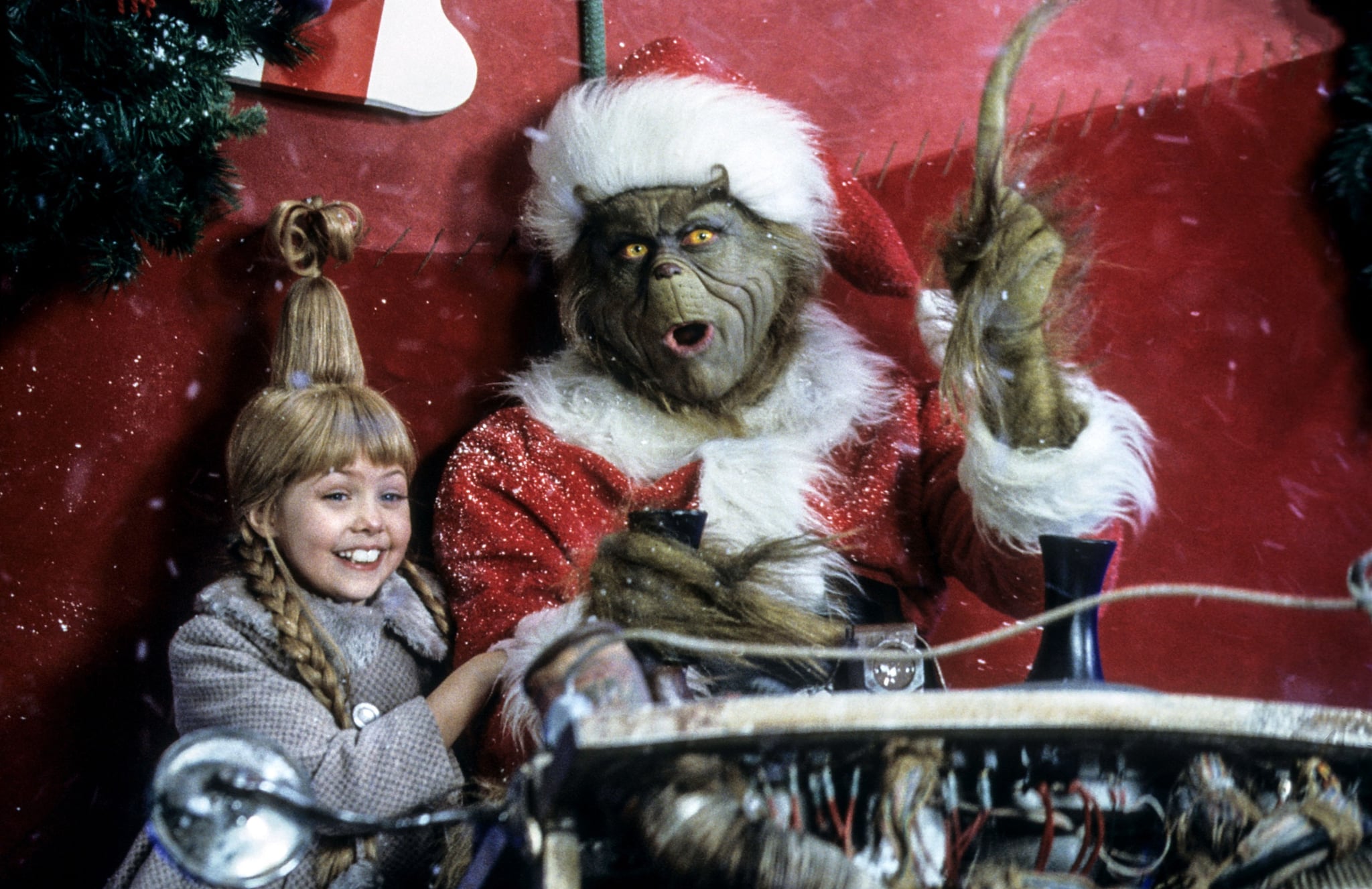 Did you know in the live action movie, the Grinch suit was made