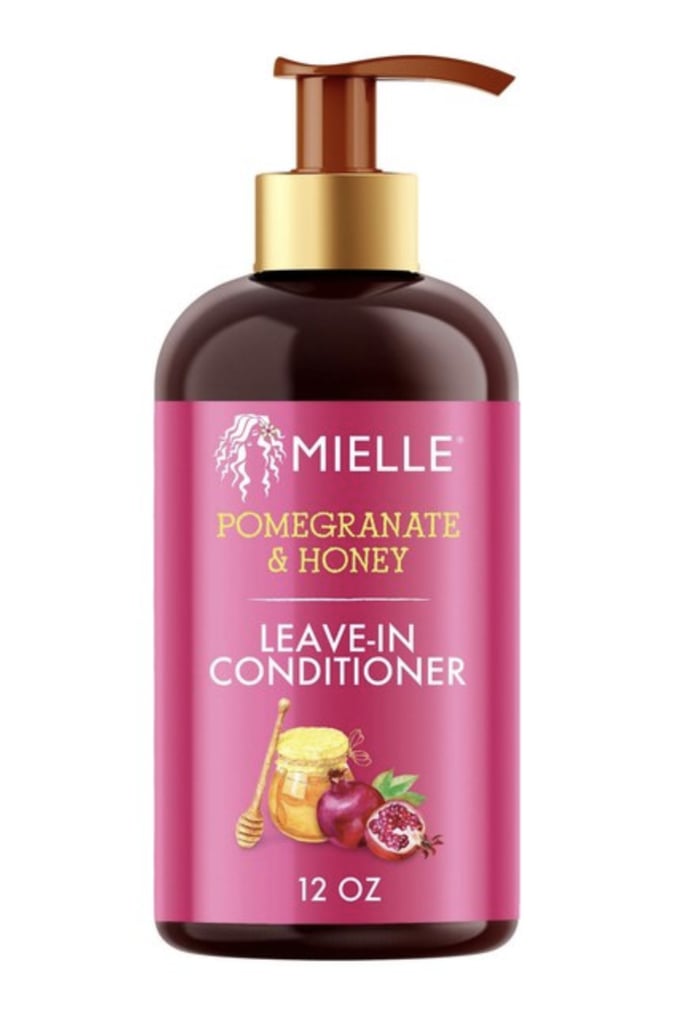 Mielle Pomegranate & Honey Leave In Conditioner ($15)
TK Mielle's Pomegranate & Honey Leave-In Conditioner is the perfect detangler and hydrating agent before styling your curls. The customer-favorite formula includes pomegranate seed oil, which works to enhance and soften the curl, while sealing in moisture.