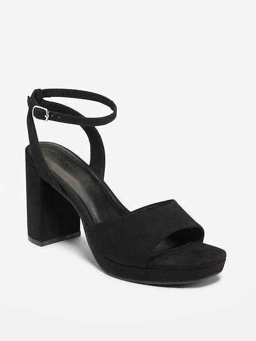 Old Navy Faux-Suede Platform Heels