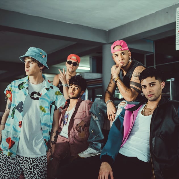 Cnco And Natti Natasha Release Honey Boo Music Video Popsugar Latina