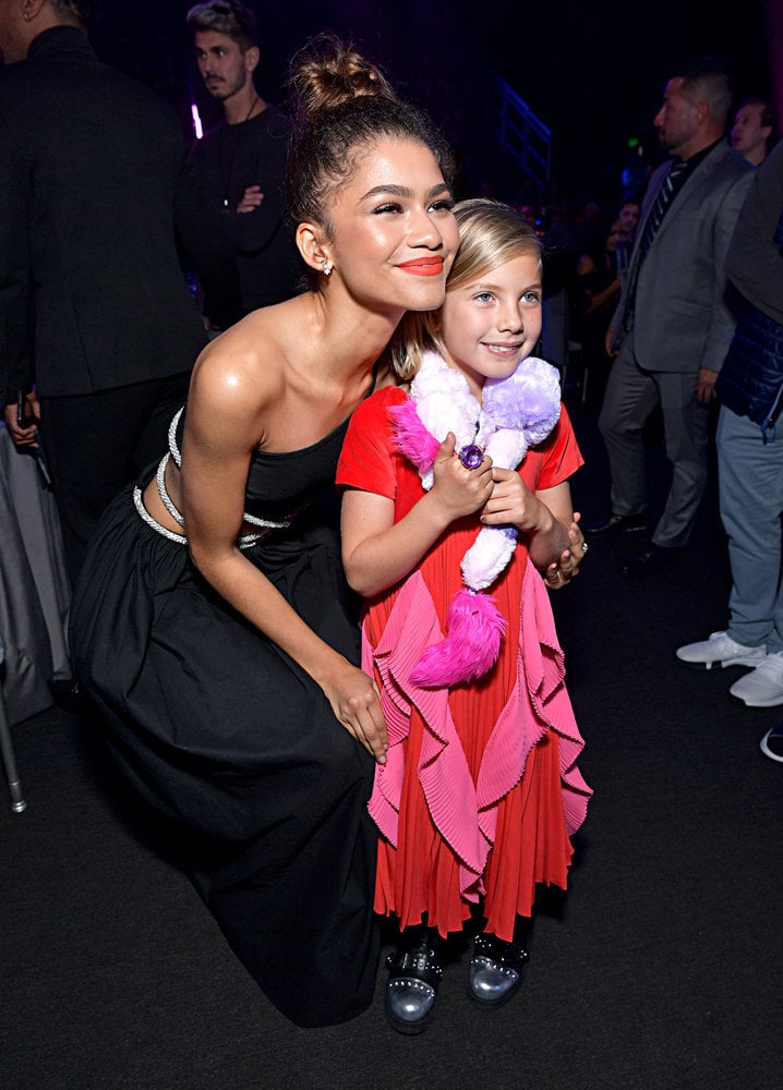 Zendaya and Willow Hart at the 2019 People's Choice Awards