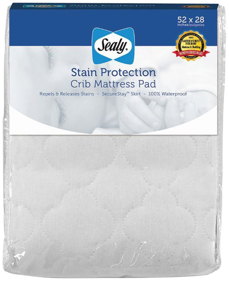 Stain Protection Crib Mattress Pad