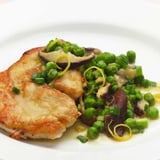 Turkey Cutlets with Peas & Spring Onions