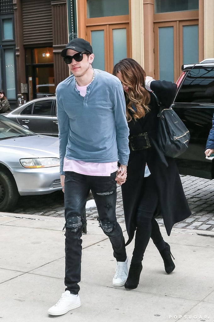 Pete Davidson and Kate Beckinsale Holding Hands March 2019
