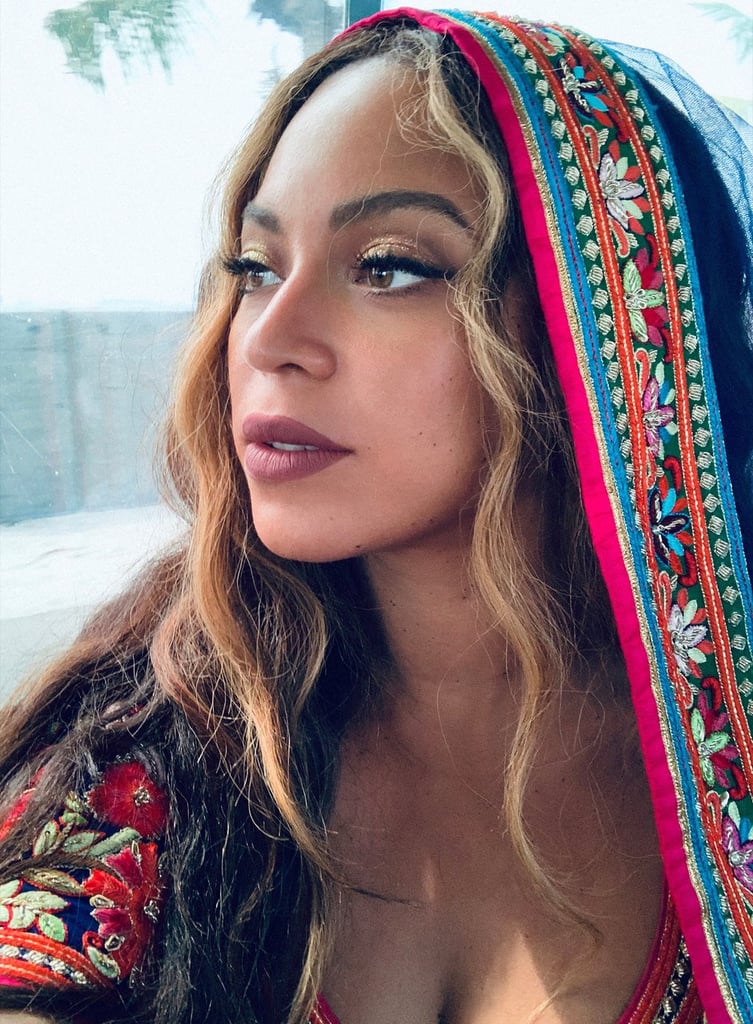 Beyoncé's Khosla Jani Embroidered Gown at Wedding in India