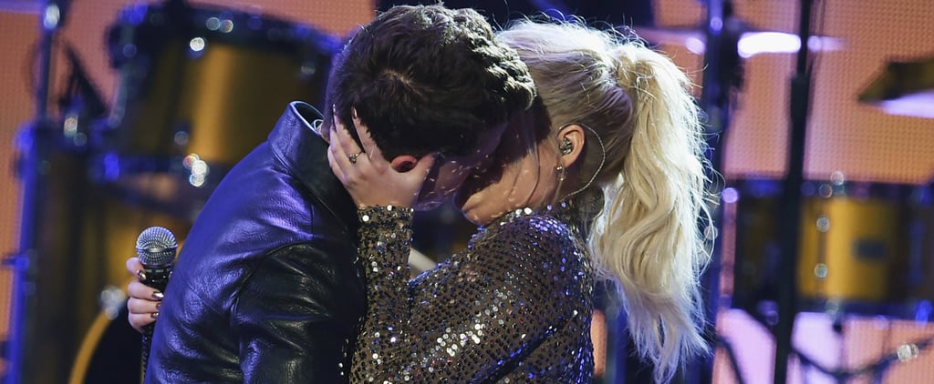 Meghan Trainor and Charlie Puth Kiss at the AMAs 2015 Video