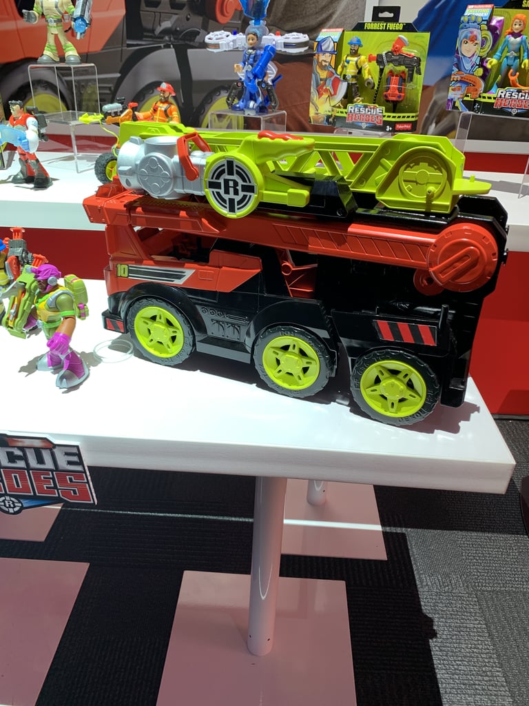 fisher price rescue heroes transforming fire truck