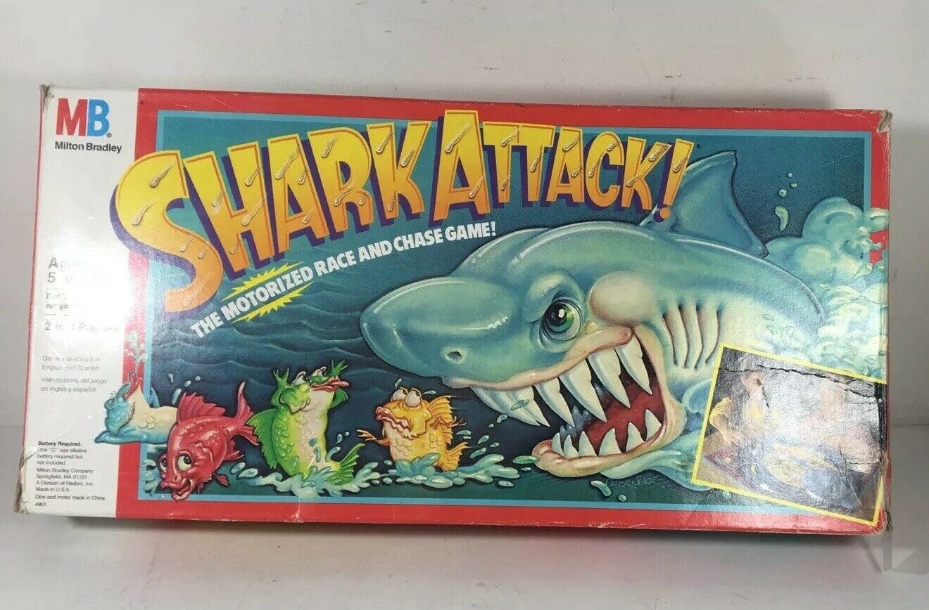 Shark Attack board Game : r/nostalgia