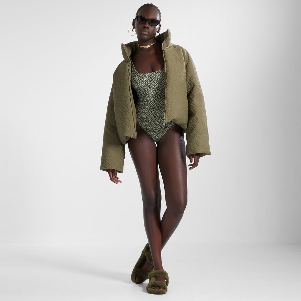 Fendi x Skims Cropped Down Jacket Illinoi