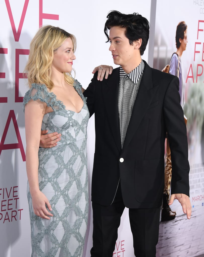 Cole Sprouse and Lili Reinhart at Five Feet Apart Premiere