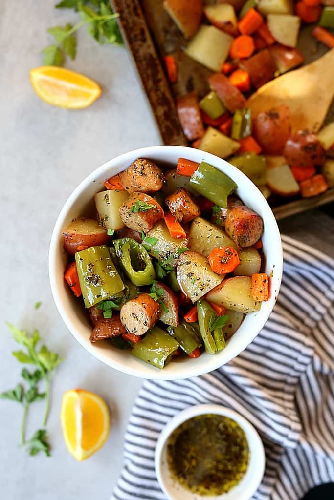 Sheet-Pan Sausage and Vegetables | 10 Healthy Pork Recipes That Are ...