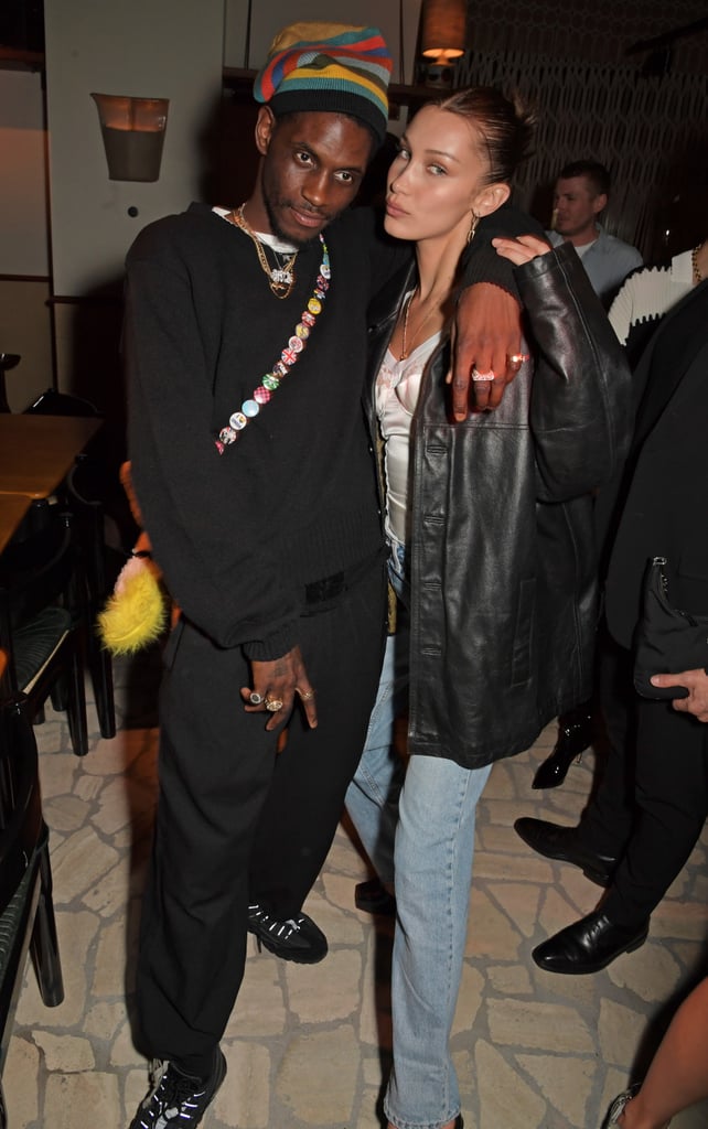 ASAP Nast and Bella Hadid at the Love Magazine Fall 2020 Party