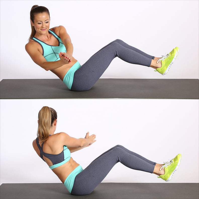 Circuit 3, Exercise 4: Seated Russian Twist