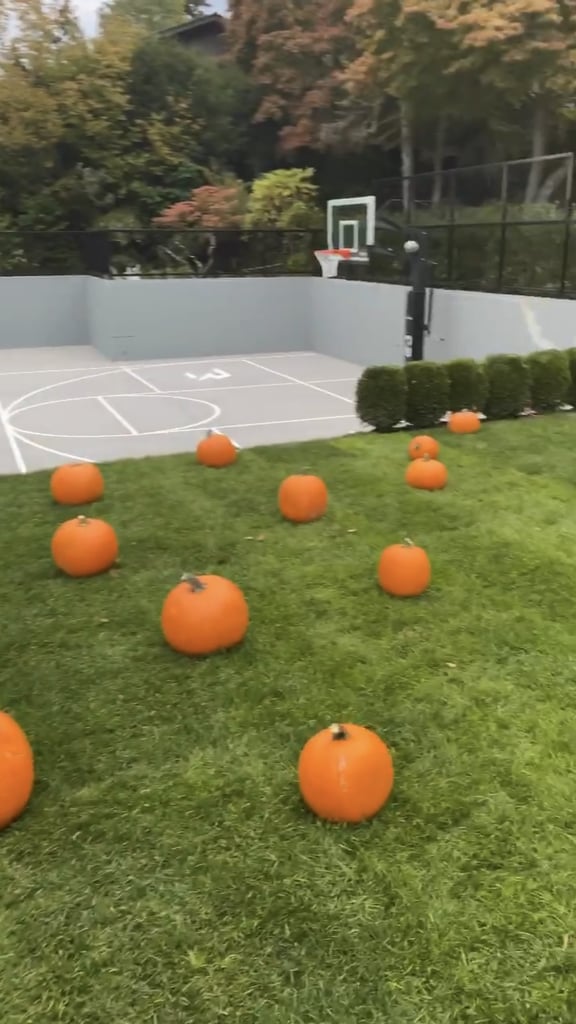 See Ciara and Russell Wilson's Family Backyard Pumpkin Patch
