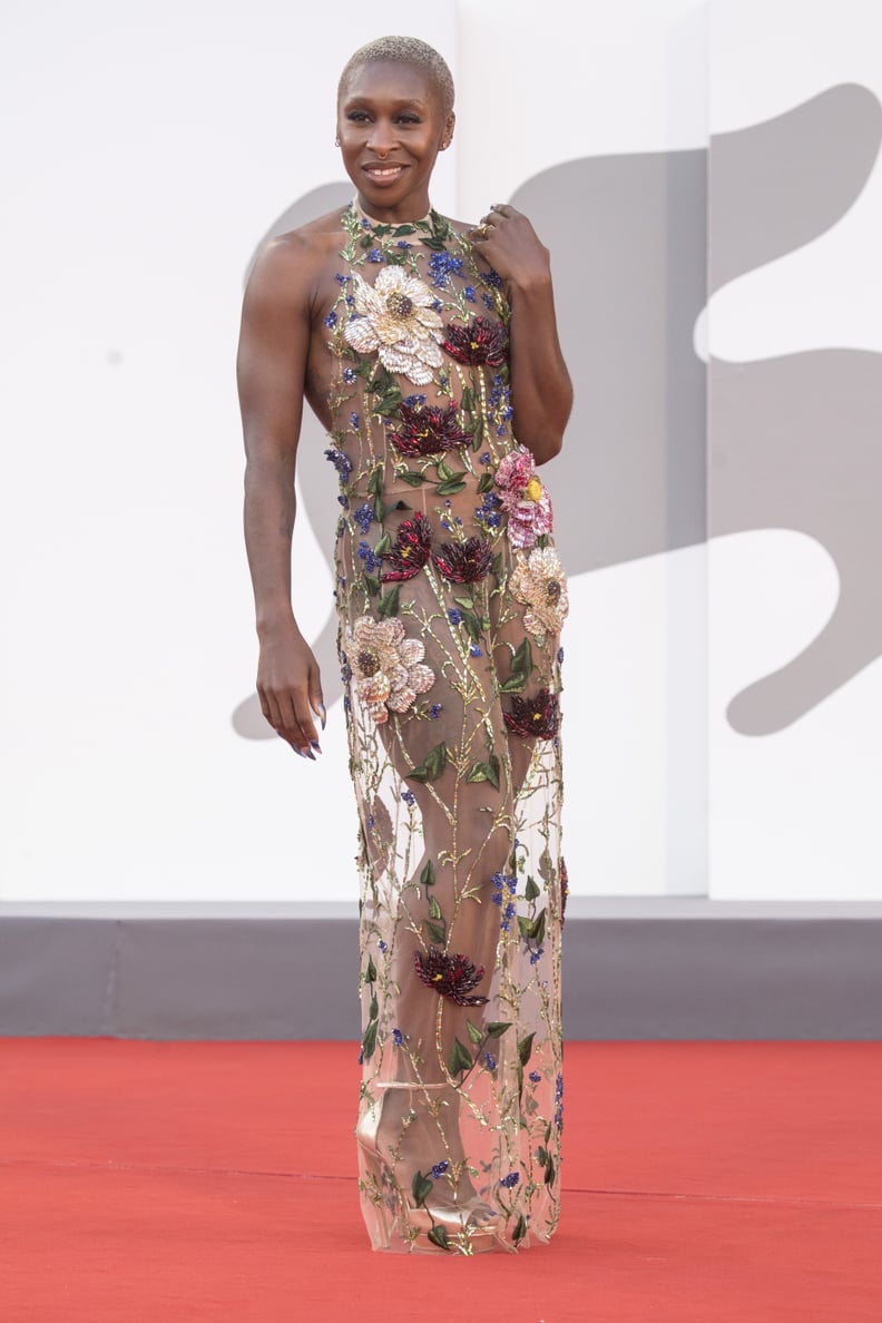 Cynthia Erico's Naked Dress at Venice Film Festival 2021