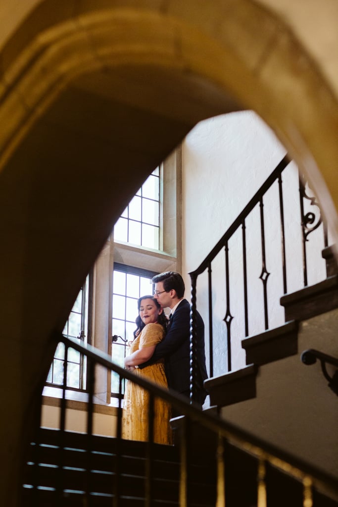 Harry Potter Hufflepuff and Ravenclaw Engagement Photos