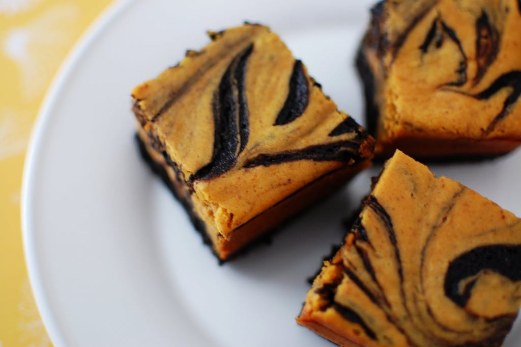 Pumpkin Spice Cheesecake Brownies