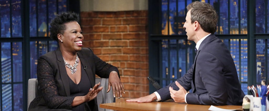 Leslie Jones Talks About Twitter With Seth Meyers 2016