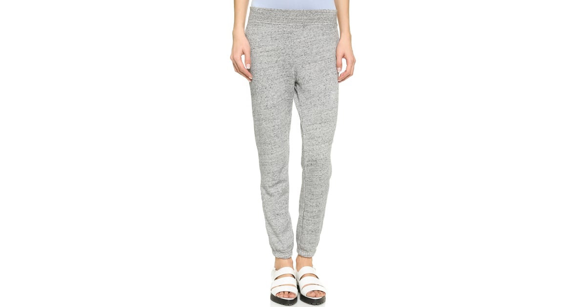alexander wang terry sweatpants