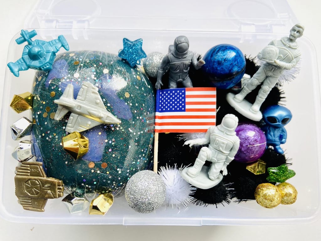 HappyLifeMagicShop Space Play Dough Kit