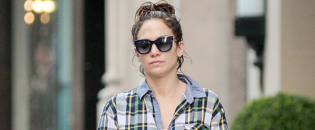 Jennifer Lopez Makeup-Free Pictures