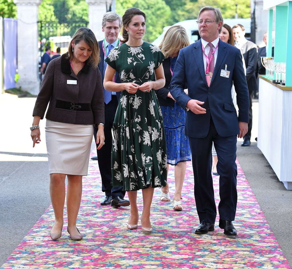 Kate Middleton Attended a Flower Show Press Day Event